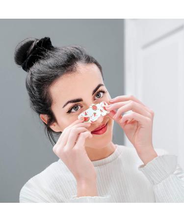 Watermelon Aloe Vera Nose Pore Strips - Blackhead Remover with Witch Hazel Extract (6 Strips) - Buy Online on SooperMarket.com