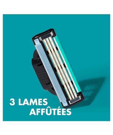 Gillette Mach3 Men's Razor Blades 20 Refill Pack - New & Improved - Buy Online on SooperMarket.com