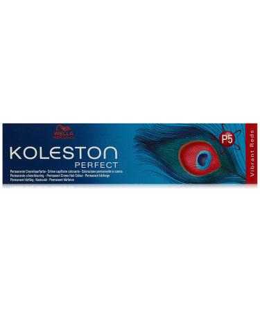 Wella Professionals Koleston Perfect Permanent Cremeharenarbe 55/65 light brown intensive violet 1 -pack (1 x 60 ml) 55/65 Hell Braun Int.vio.