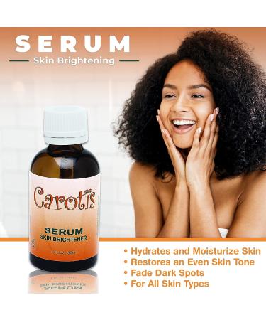 Carotis Brightening Serum 1oz - Fade Brown Spots with Alpha Arbutin & Beta Carotene - Buy Online on SooperMarket.com