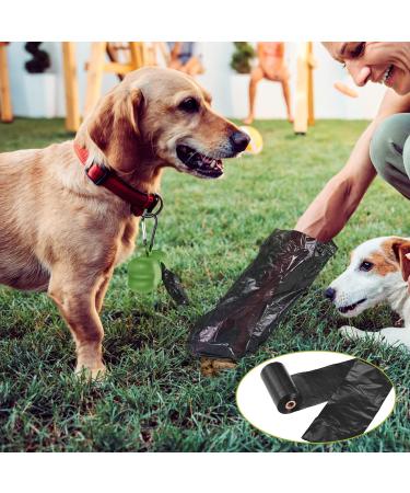 Nestling Biodegradable Dog Poop Bags with Dispenser - 300 Thick Strong Corn Starch Waste Bags (Black) - Buy Online on SooperMarket.com