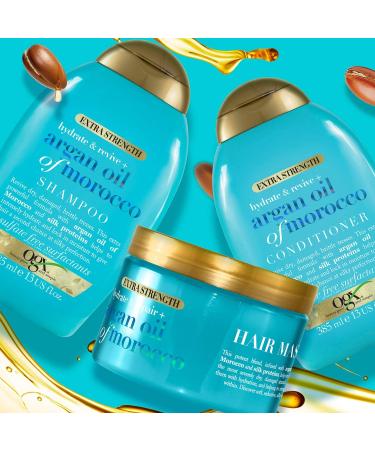 OGX Argan Oil of Morocco Extra Strength Conditioner 385ml - For Dry, Damaged Hair - Buy Online on SooperMarket.com