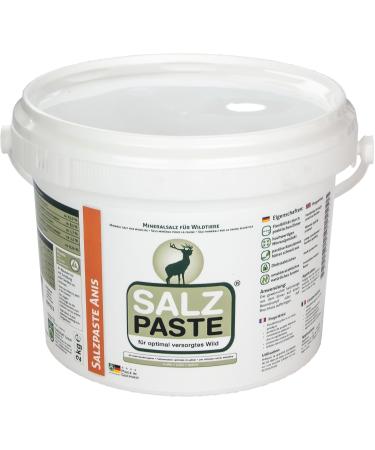 EUROHUNT Deusa salt paste various varieties red deer wild boar roe deer 2 kg bucket game supply salt lick anise