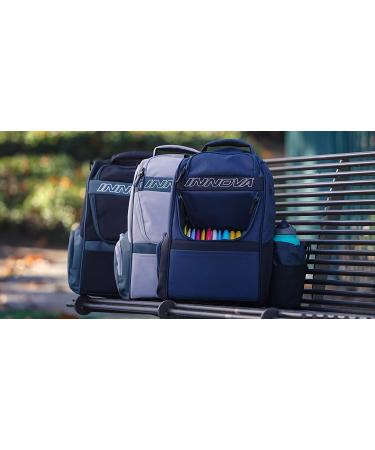 Innova Adventure Pack Disc Golf Bag | Holds 25 Discs | Lightweight | Limited Edition Stars Mini | Black/Grey - Buy Online on SooperMarket.com