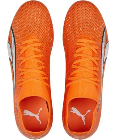 PUMA Women's Ultra Match FG/AG Football Shoes - Ultra Orange/White/Blue Glimmer - EU Size 38 - Shop Internationally - Buy Online on SooperMarket.com