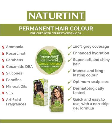 Naturtint 5GC Deep Cinnamon Chestnut Hair Colour - Ammonia-Free, Long-Lasting, Grey Coverage - Buy Online on SooperMarket.com
