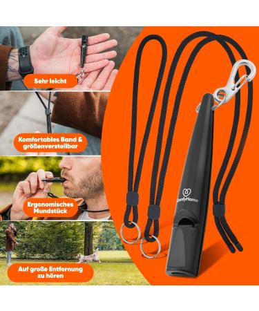 Qomfy Home Dog Pipe with Bracelet & Collar - Dark Anthracite | Ideal Dog Training Accessory & Recall Aid | Educational Dog Whistle - Buy Online on SooperMarket.com