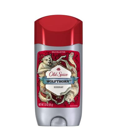 Old Spice Wild Collection Men's Deodorant Wolfthorn Scent - 3.0 Oz