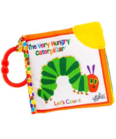 Let's Count Soft Book - World of Eric Carle The Very Hungry Caterpillar Baby Teething Crinkle Book