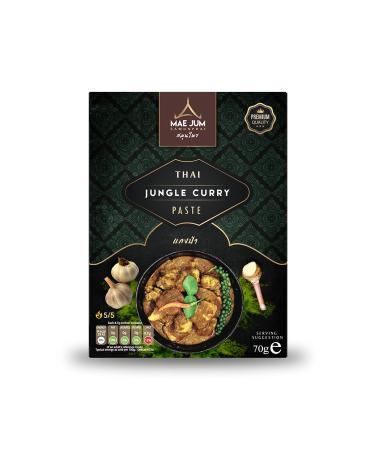 Traditional Thai Jungle Curry Paste (1 x 70g) by Mae Jum