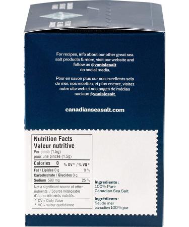 Vancouver Island Flaky Sea Salt - 8.8 oz | Hand Harvested Large Flake Salt for Seasoning, Baking, Cooking & Finishing - All Natural - Buy Online on SooperMarket.com