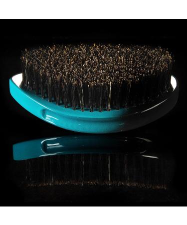 Torino Pro Wave Brush 156 - Medium 100% Boar Bristle Curved 360 Wave Palm Brush - Buy Online on SooperMarket.com