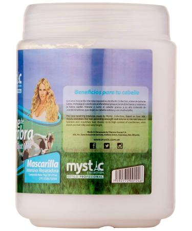 Kleravitex Goat Milk Treatment Mask - Moisturizing Nourishing Hair Mask for Dry & Damaged Hair - 35oz - Buy Online on SooperMarket.com