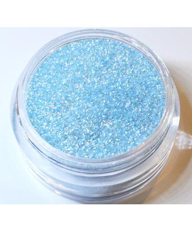 KM-Nails Glitter ice blue XXL Studio size 0.2mm fine 10ml