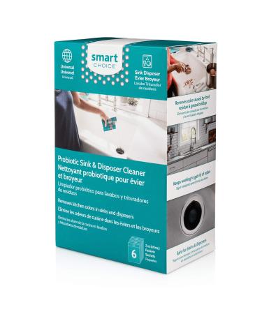 Smart Choice 10SCPROS02 Sink and Disposer Cleaner, 6 Treatments
