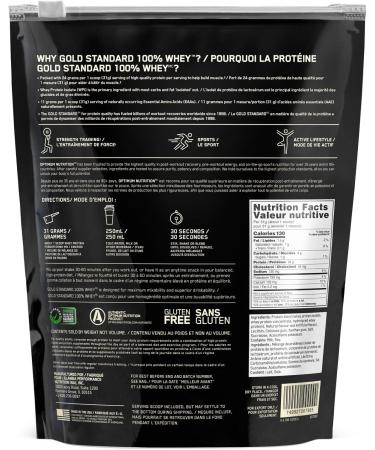 Optimum Nutrition Gold Standard 100% Whey Protein Powder 670g - Vanilla Ice Cream - 22 servings (packaging may vary) Vanilla Ice Cream 652.04 g (Pack of 1) - Buy Online on SooperMarket.com