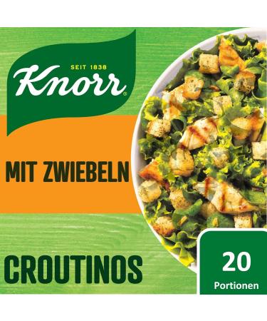 Buy Knorr Salad Dressing Croutinos with Onions - 20-Pack (20 x 25g) | International Shipping Available - Buy Online on SooperMarket.com