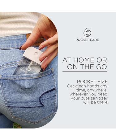 Pocket Care Organic Hand Sanitizer Spray 45ml - Travel Size Unscented | 100% Natural & Organic Hand Spray | Travel Essential - Buy Online on SooperMarket.com
