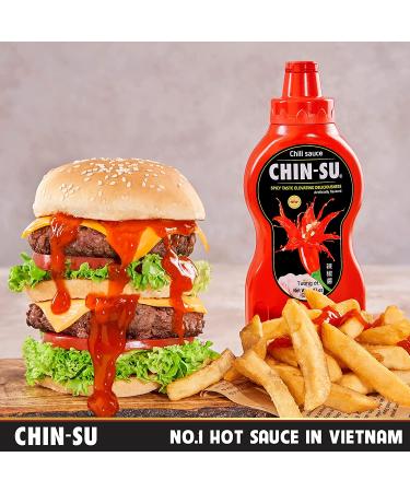 Vietnamese CHIN-SU Sweet Sriracha Chili Sauce Gift Set - 8.82oz Pack for Pasta, Pizza, BBQ & More - Buy Online on SooperMarket.com