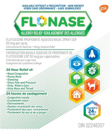 Flonase Allergy Relief Nasal Spray 60 Metered Sprays - Buy Online on SooperMarket.com