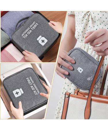 Shop Wugu 2stk Portable Medication Bag - Moisture-Resistant Travel Pharmacy Bag with Tablet Boxes for School Camping & Hiking - Buy Online on SooperMarket.com