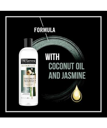 TRESemm Botanique Coconut Nourish Shampoo for Dry Frizzy Hair - 16 Fl Oz (Pack of 4) - Buy Online on SooperMarket.com