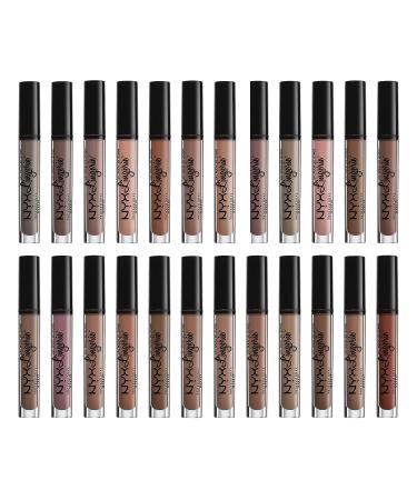 NYX Lip Lingerie Matte Liquid Lipstick - After Hours Warm Brown Nude 0.13 Fl Oz - Buy Online on SooperMarket.com