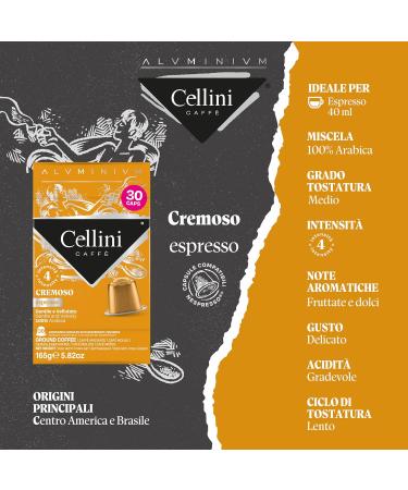 Cellini Aluminium Coffee Capsules Tasting Kit 120pcs | Nespresso Compatible Capsules - Buy Online on SooperMarket.com