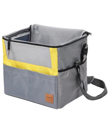 Pet Basket Pannier Pet Carrier Waterproof Double-Head Zipper Dog Cat Carrier Cargo Baskets with Multiple Pockets