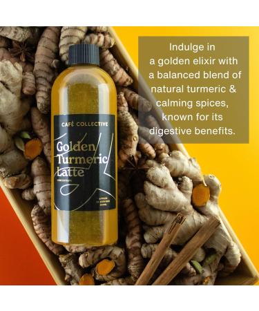Cafe Collective Turmeric Golden Milk Latte Concentrate 1000ML - All-Natural Vegan-Friendly with Black Pepper Activation - Buy Online on SooperMarket.com