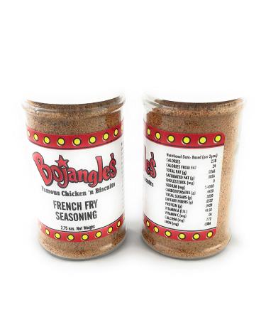 Bojangles' Chicken 'n Biscuits French Fry Seasoning 2-Pack - 2.75 oz (Pack of 2) - Buy Online on SooperMarket.com