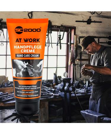 Men's Hand Cream for Very Dry & Cracked Hands | 100ml Hand Care for Craftsmen with Panthenol - Buy Online on SooperMarket.com