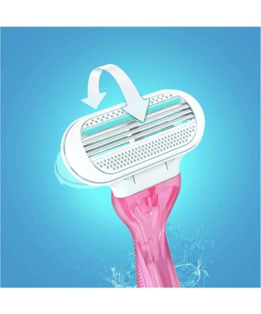 Buy Gillette Venus Sensitive Razor for Women - 4 Pack (3 + 1 Disposable) | International Shipping Available - Buy Online on SooperMarket.com