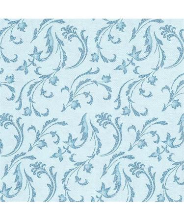 Papstar Royal Collection Napkins - 50 Turquoise Damascato 1/4 Fold (40cm x 40cm) - International Shipping Available - Buy Online on SooperMarket.com