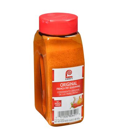 Lawry's Original French Fry Seasoning, 16 oz - One 16 Ounce Container of French Fry Seasoning Powder with Premium Blend of Spices, Best on Fries, Potatoes, Vegetables and More
