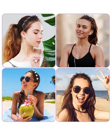 Double Bangs Hairstyle Hairpin Headband - 6 Piece Set - Korean Braided Headbands for Women and Girls - Classic Style - Buy Online on SooperMarket.com