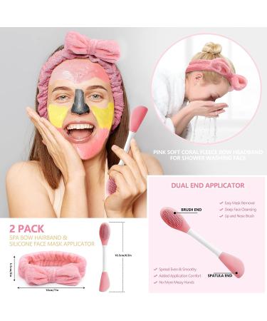 5-Piece Face Mask Set for Deep Pore Cleansing with Turmeric, Vitamin C, Dead Sea Mud, and Rose Clay Masks Ideal Skincare Gift for Women - Buy Online on SooperMarket.com