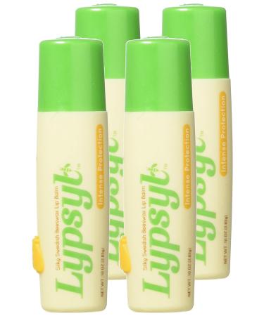 Lypsyl Intense Protection Original Mint Lip Balm 0.10 Ounce - Pack of 4 | Moisturizing Lip Care Set - Buy Online on SooperMarket.com