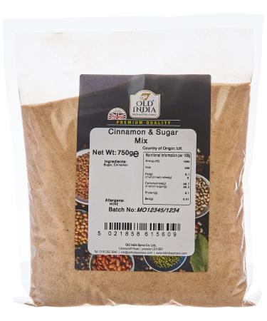 Old India Cinnamon & Sugar Mix 750g 750 g (Pack of 1)