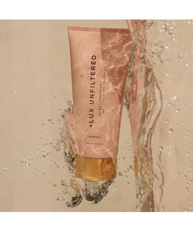 + Lux Unfiltered N 32 Gradual DEEP Hydrating Self Tanner - Self Tanning Lotion with No Mess - Gradual Self Tanner - Self Tanners Best Sellers (Santal)
