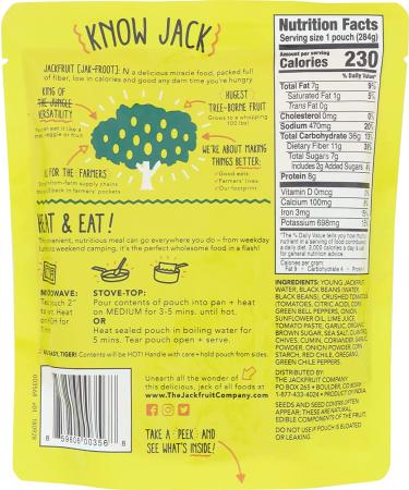 Jackfruit Meal Complete Southwest - 10 oz | The Jackfruit Company - Buy Online on SooperMarket.com