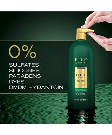 TRESemm Cruelty-Free Pro Infusion Smooth Shampoo 33.8oz - Sulfate-Free, Coconut Oil, Salon Protein, Niacinamide - Buy Online on SooperMarket.com