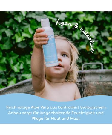Boep 2-in-1 Baby Shampoo & Shower Gel | Organic Aloe Vera | Sulfate & Paraben-Free Natural Baby Care (150ml) - Buy Online on SooperMarket.com