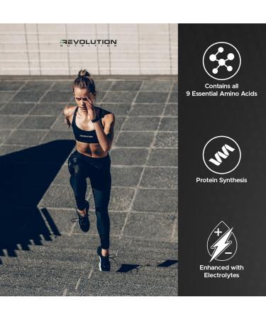 Revolution Nutrition Pure EAA Powder Essential Amino Acid Post Workout Zero Calorie Zero Sugar Gluten Free Enhanced with Electrolytes 5g EAAs 240 g 26 Servings (Grape Slice 0.53 Pound) Grape Slice 26 Servings (Pack of 1) - Buy Online on SooperMarket.com