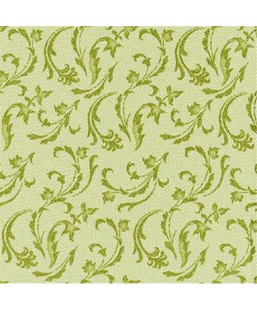 Papstar 50 Royal Collection Napkins - Olive Green Damascato 1/4 Fold 40x40 cm - Perfect for Events & Dining - Buy Online on SooperMarket.com