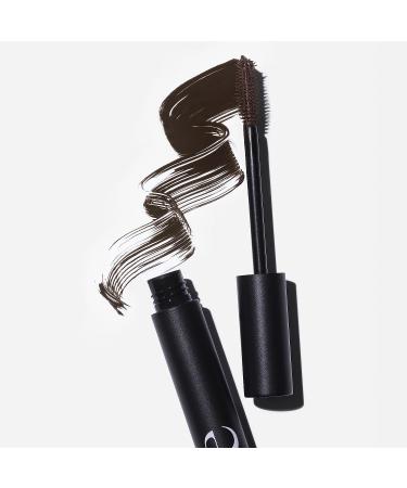 Saie Mascara 101 - Lengthening & Volumizing Brown Mascara - Strengthening Formula (0.31 oz) - Buy Online on SooperMarket.com