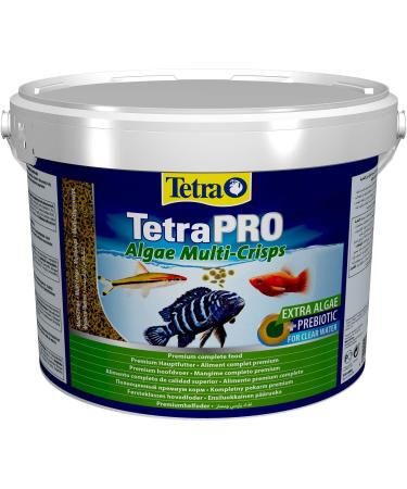 Tetra Pro Algae Multi -Crisps - Premium Fish feed with algae concentrate for increased resistance 10 l buckets per algae 10 l (1 Pack)