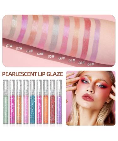 Aseawave Girls Lip Gloss Set - Shimmery Gloss for Teens & Women | Syrupy & Moisturizing | Long-lasting & Natural Beauty | Glossy Finish & Lip Glow - Buy Online on SooperMarket.com