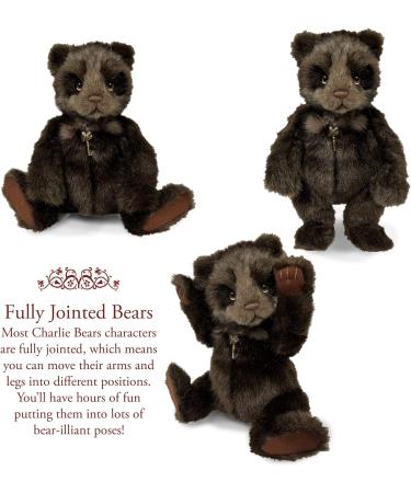 Charlie Bears Treacle Toffee | 2023 Long Fluffy Plush Collectable Jointed Teddy Bear With Scarf Accessory - Buy Online on SooperMarket.com