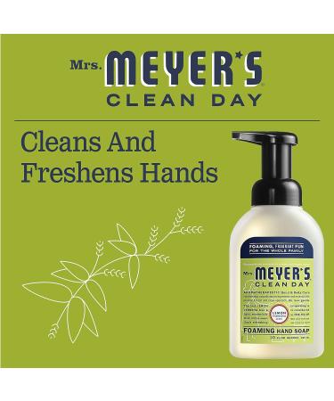 Mrs. Meyer's Foaming Hand Soap - Lemon Verbena - 6 Pack, 10 fl oz Each - Buy Online on SooperMarket.com